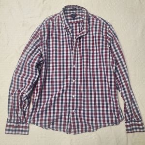 J. Crew Slim Fit Men's Plaid Casual Button Down